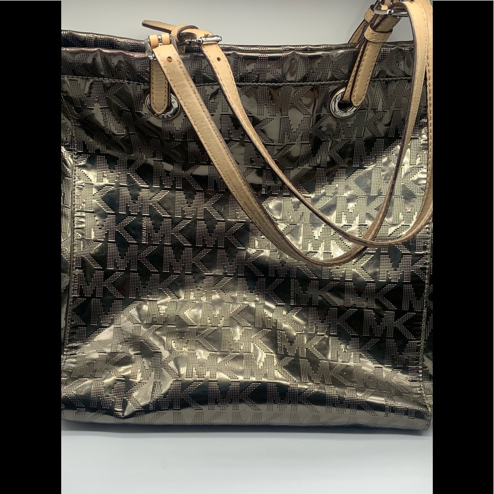 Michael Kors Pewter Tote Bag